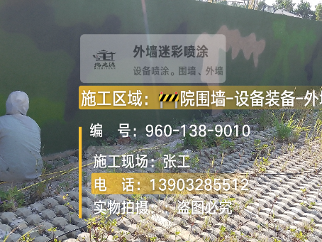 合川外墙迷彩漆材料价约 45-60 元 /k